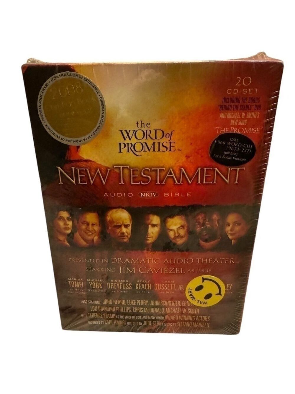 The Word of Promise NKJV New Testament Audio Bible 20 CD Set